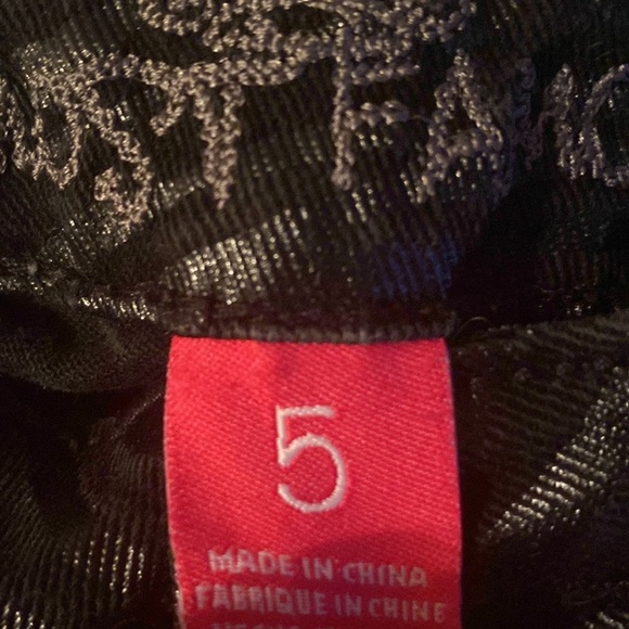 Almost Famous zebra skinny jeans - Picture 3 of 4